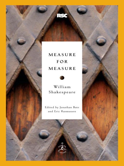 Title details for Measure for Measure by William Shakespeare - Available